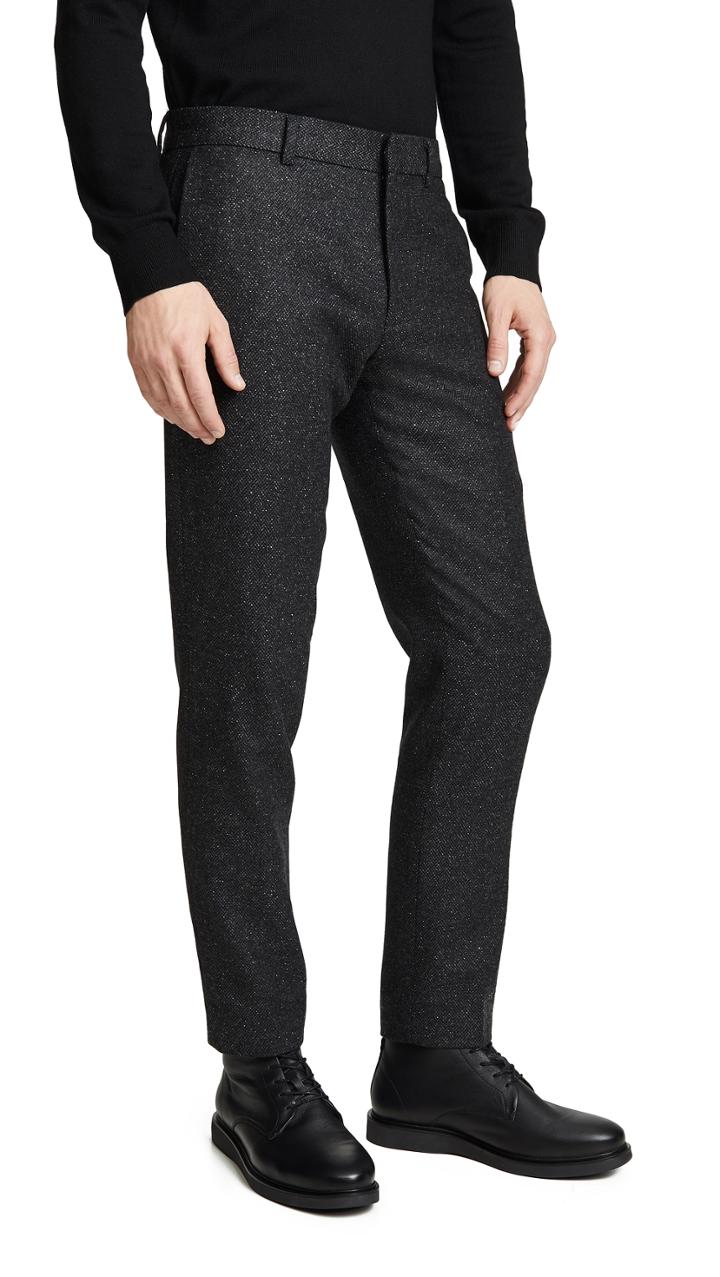 Club Monaco Sutton Donegal Herringbone Dress Pants