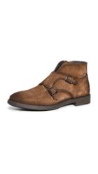 To Boot New York Basel Suede Double Monk Strap Boots