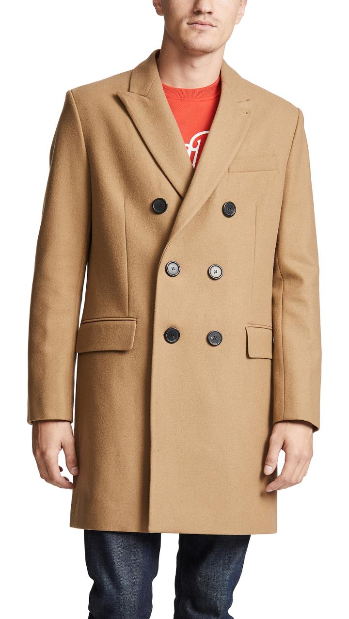 Ami Cross Coat
