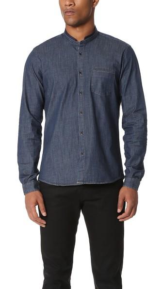 The Kooples Sport Officer Collar Shirt