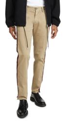 President S Cut Hem Gabardine Trousers