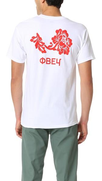 Obey Obey Flower Tee