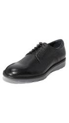 Z Zegna Hybrid Derby Lace Up Shoes