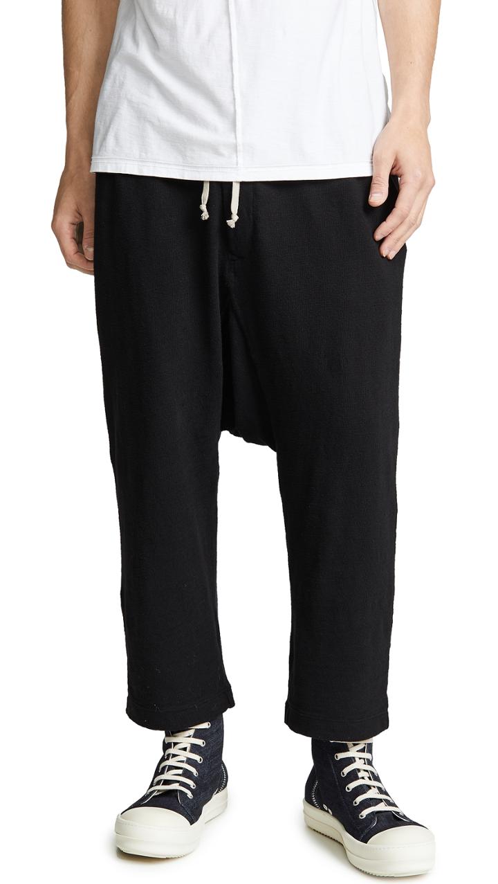 Rick Owens Drkshdw Cropped Drawstring Pant