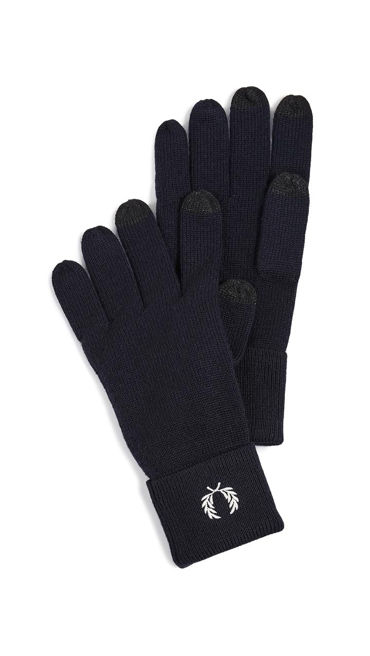 Fred Perry Merino Wool Gloves