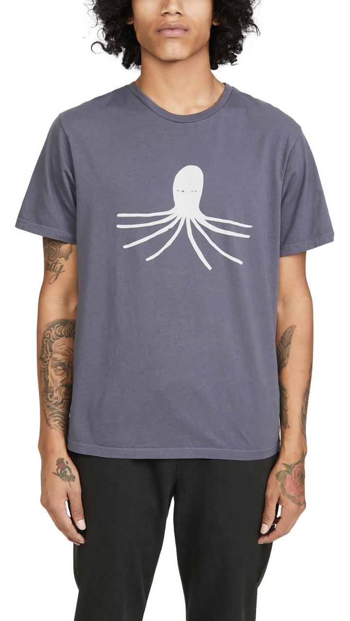 Mollusk Octopus Short Sleeve Tee