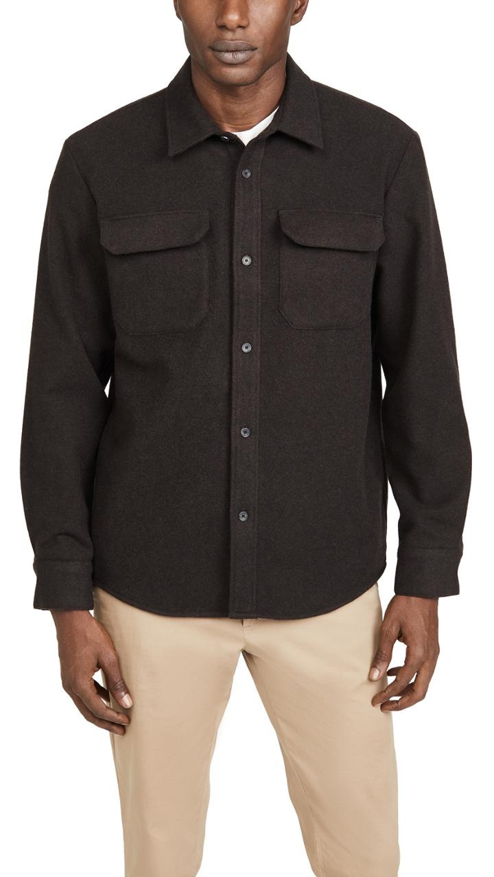 A P C Surchemise Heat Shirt Jacket