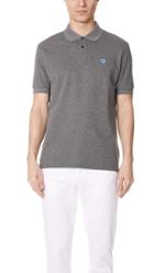 Ps By Paul Smith Flower Embroidery Polo Shirt