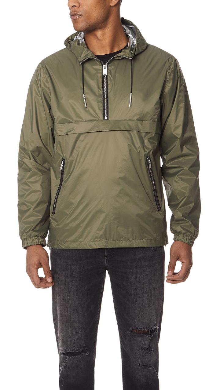 The Very Warm Half Zip Popover Jacket