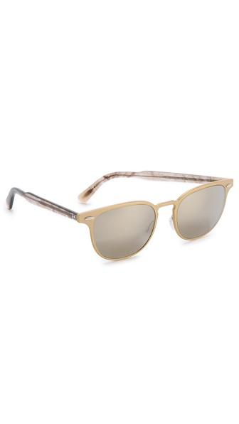Oliver Peoples Eyewear Sheldrake Metal Sunglasses