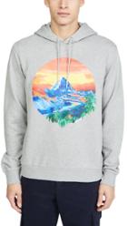 Kenzo Hand Painted Landscape Graphic Hoodie