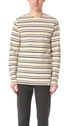 Norse Projects Godtfred Multi Stripe Long Sleeve Tee