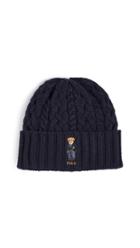 Polo Ralph Lauren Aran St Andrew Bear Cuff Hat