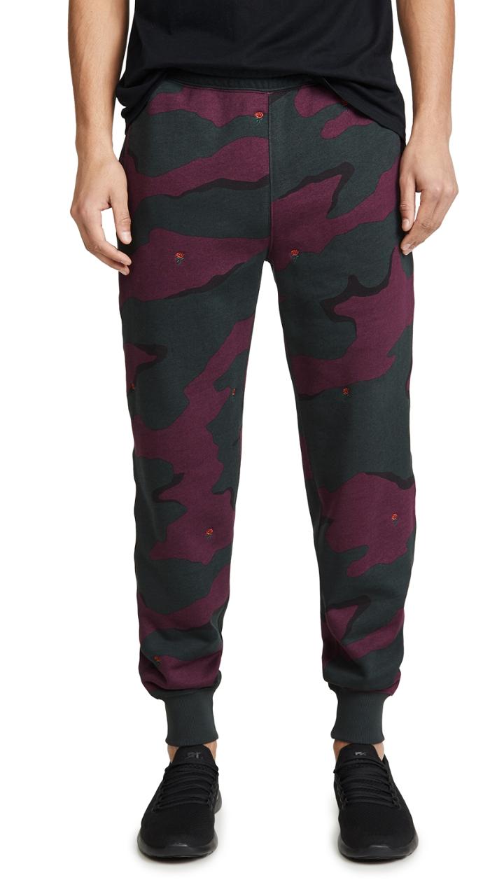 Lacoste Live Rose Camo Sweatpants