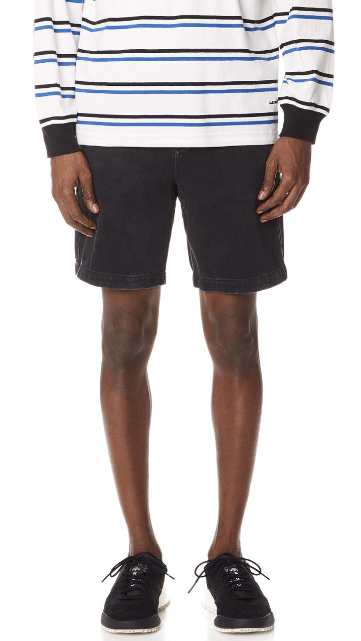 Alexander Wang Medium Weight Denim Shorts