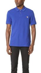 Ps By Paul Smith Regular Fit Polo With Zebra Badge