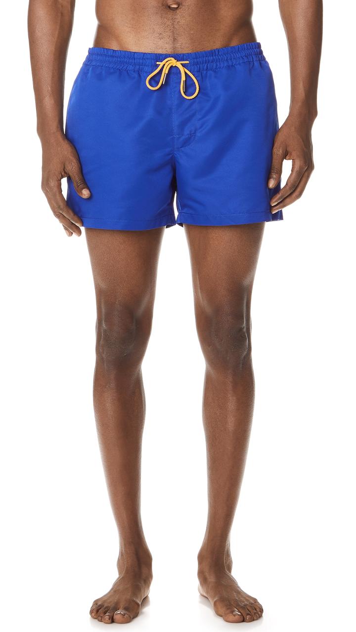 Club Monaco Arlen Solid Swim Shorts