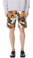 Msgm Camo Shorts