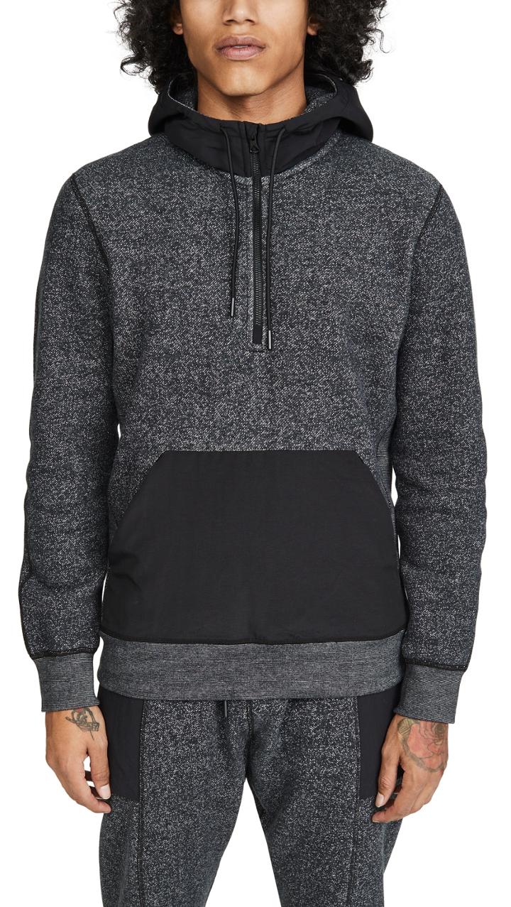 Reigning Champ Tiger Fleece Half Zip Hoodie
