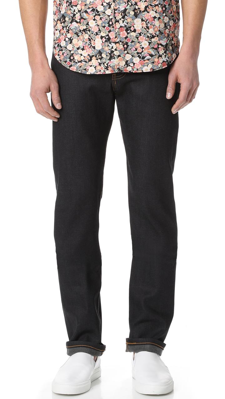 Naked Famous Stretch Selvedge Weird Guy Jeans