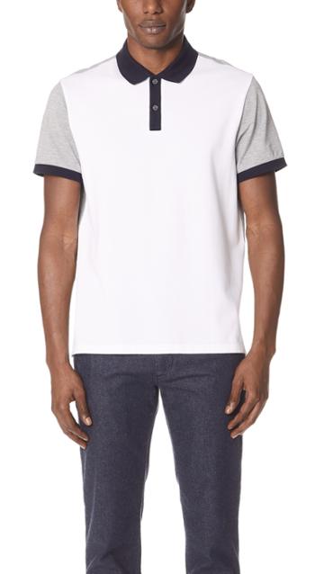 Club Monaco Colorblock Polo