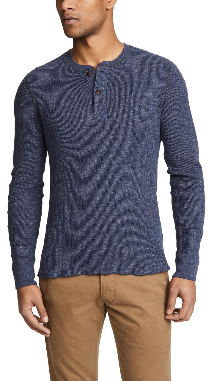 J Crew W B Thermal Henley