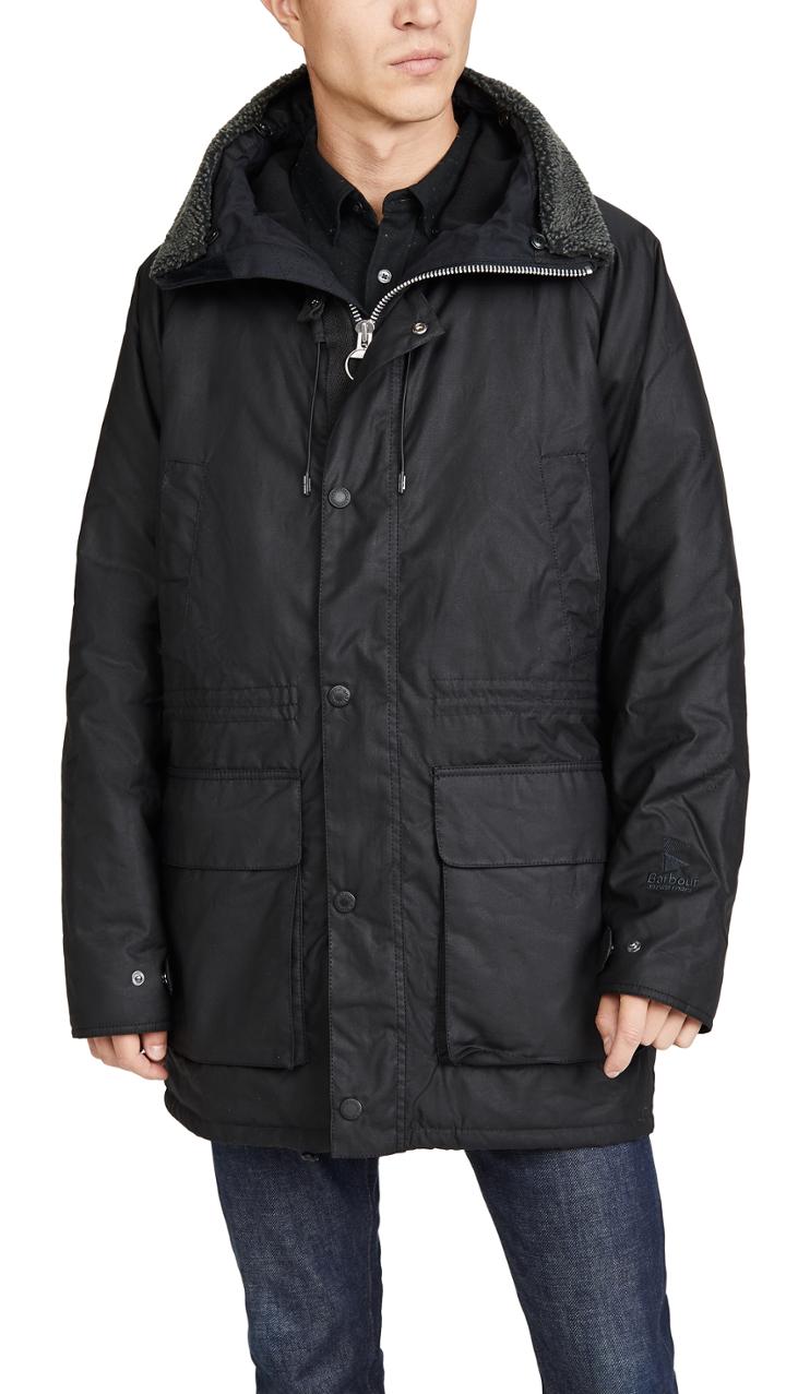 Barbour Fenton Wax Parka