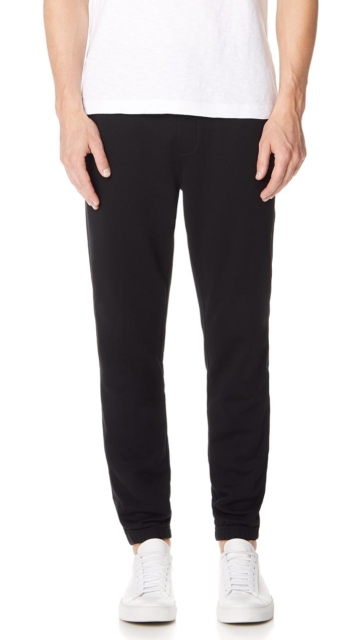 Vince Mixed Media Sweatpants