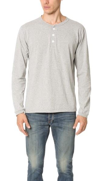 Velva Sheen Long Sleeve Henley