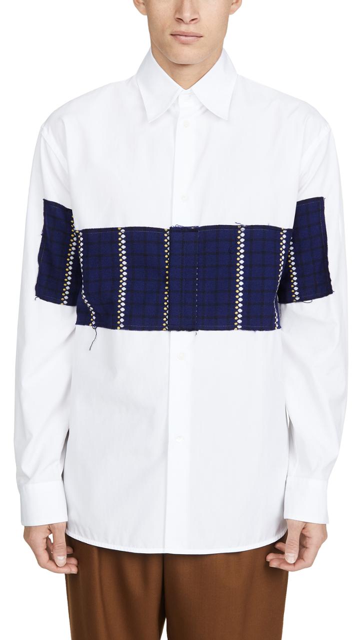 Marni Cotton Poplin Button Down Shirt