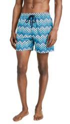 Vilebrequin Herringbone Turtles Moorea Swim Trunk