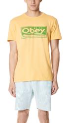 Obey Records Cassettes Tee