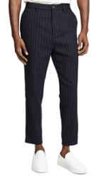 Gustav Von Aschenbach Striped Light Tweed Trousers