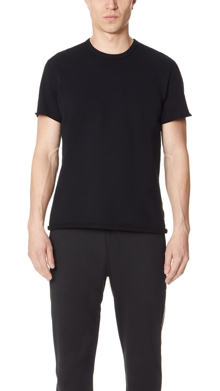Reigning Champ Short Sleeve Cut Off Sweatshirt