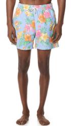 Polo Ralph Lauren Hibiscus Traveler Swim Trunks