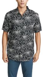 Rvca Blind Floral Button Down Shirt