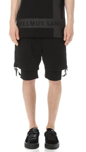 Helmut Lang Double Layer Shorts