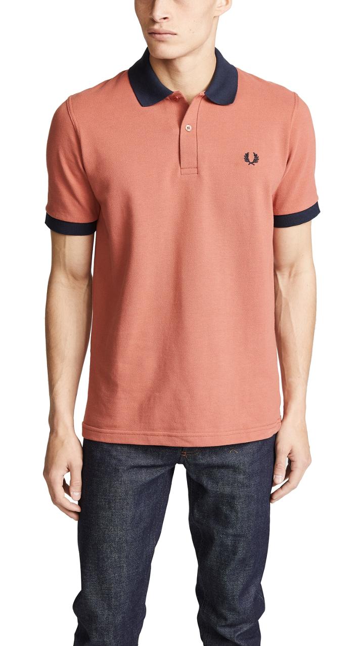 Fred Perry Made In England Colour Block Polo
