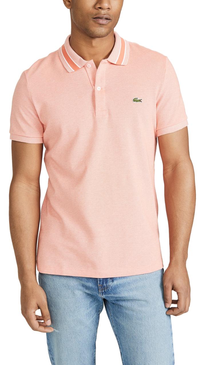 Lacoste Tipped Collar Polo Shirt