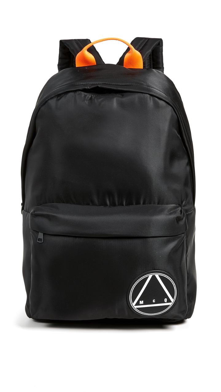 Mcq Alexander Mcqueen Logo Patch Backpack