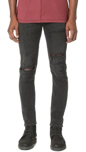 Agolde Ferg Super Skinny Grit Jeans