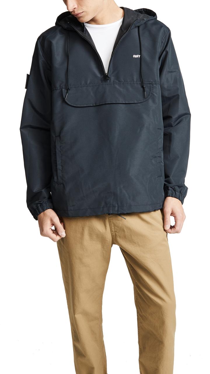 Obey Crosstown Ii Anorak