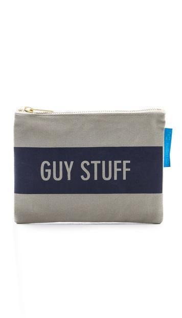 Flight 001 Guy Stuff Pouch - Grey
