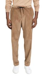 Boss Hugo Boss Corduroy Drawstring Half Elastic Trousers