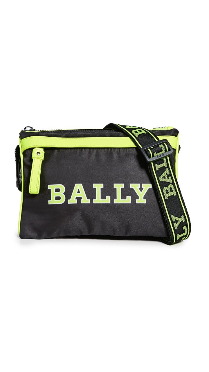 Bally Charvey Neon Logo Crossbody Bag
