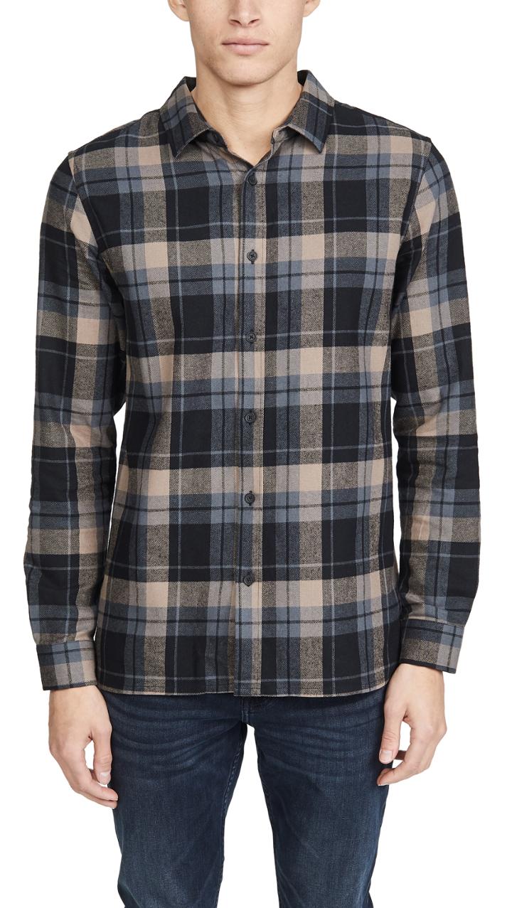 Native Youth Long Sleeve Azari Check Shirt