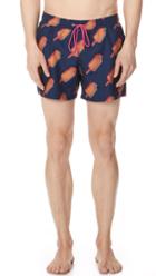 Ps By Paul Smith Classic Popsicle Patch Pocket Swim Shorts