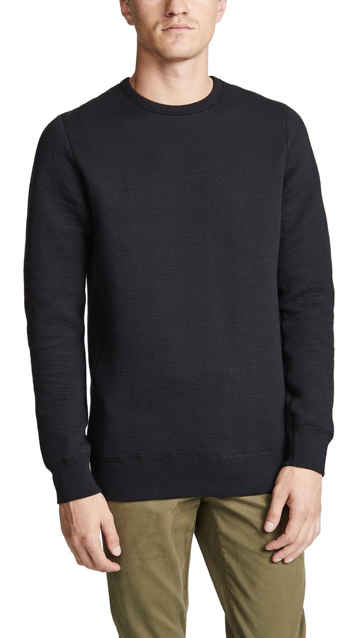 Wings Horns Cabin Fleece Crew Neck Sweatshirt