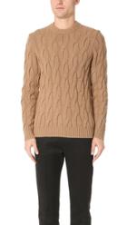Theory Rockson Camellos Cable Sweater