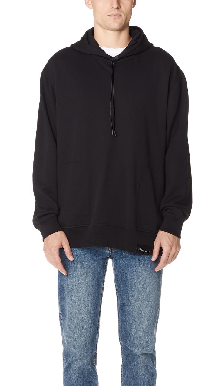 3 1 Phillip Lim Maxi Hoodie With Box Logo